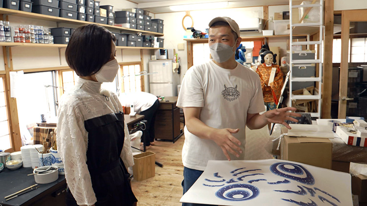 Puppeteer Hiromine Nakamura explained a new approach to parts production.