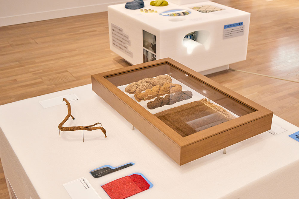 Installation view: Yamagata Prefecture, Yamagata City by Akira Minagawa, DESIGN MUSEUM JAPAN Exhibition at The National Art Center, Tokyo, Japan, 2022