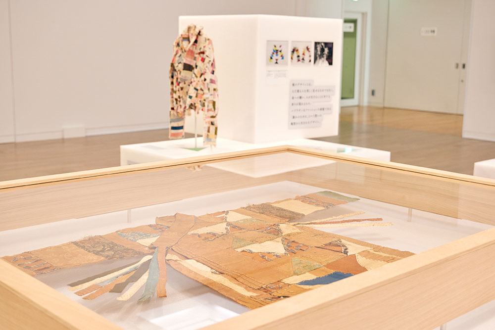 Installation view: Kagoshima Prefecture, Amami City by Kunihiko Morinaga, DESIGN MUSEUM JAPAN Exhibition at The National Art Center, Tokyo, Japan, 2022